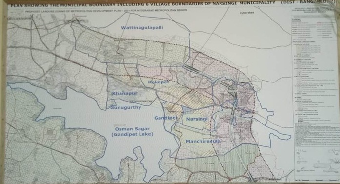 Narsingi Map